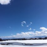 3月 飯豊の雪原風景